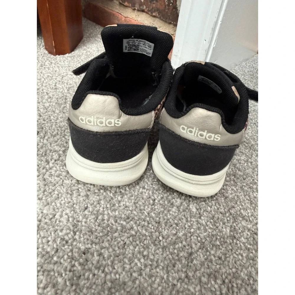 Adidas Tensaur Run 2.0 Toddler Sneakers Leopard Print BlackSize 10K
